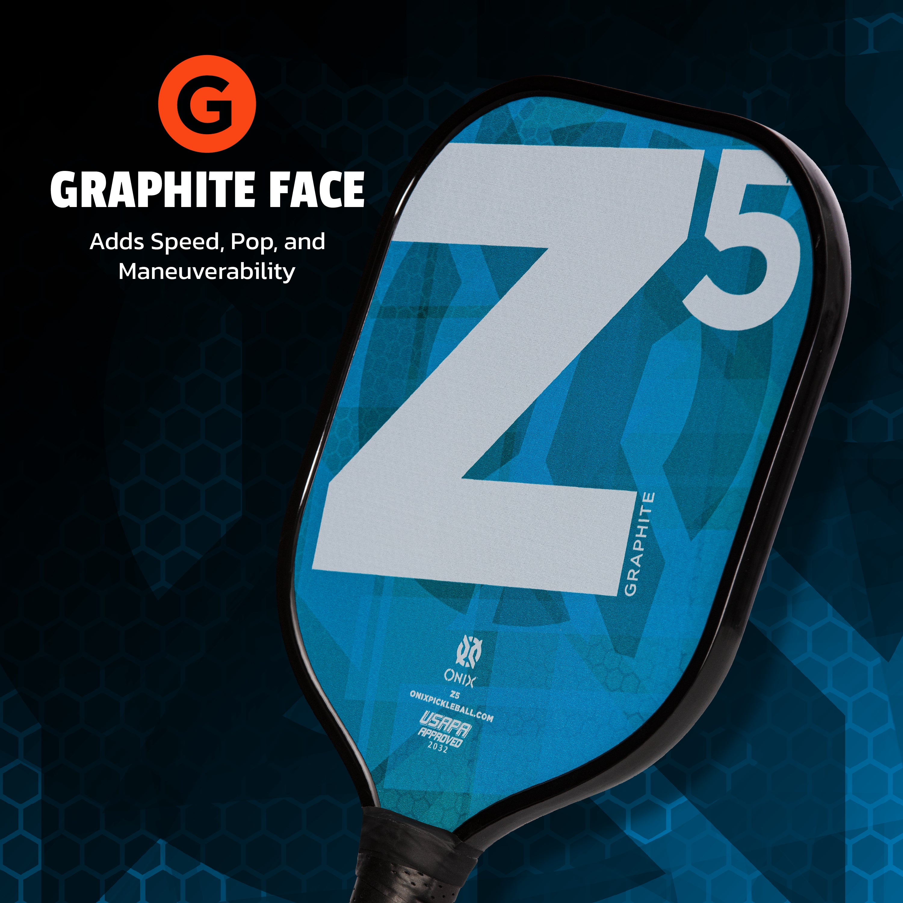 Z5 Mod Series Graphite Pickleball Paddle - Image 17