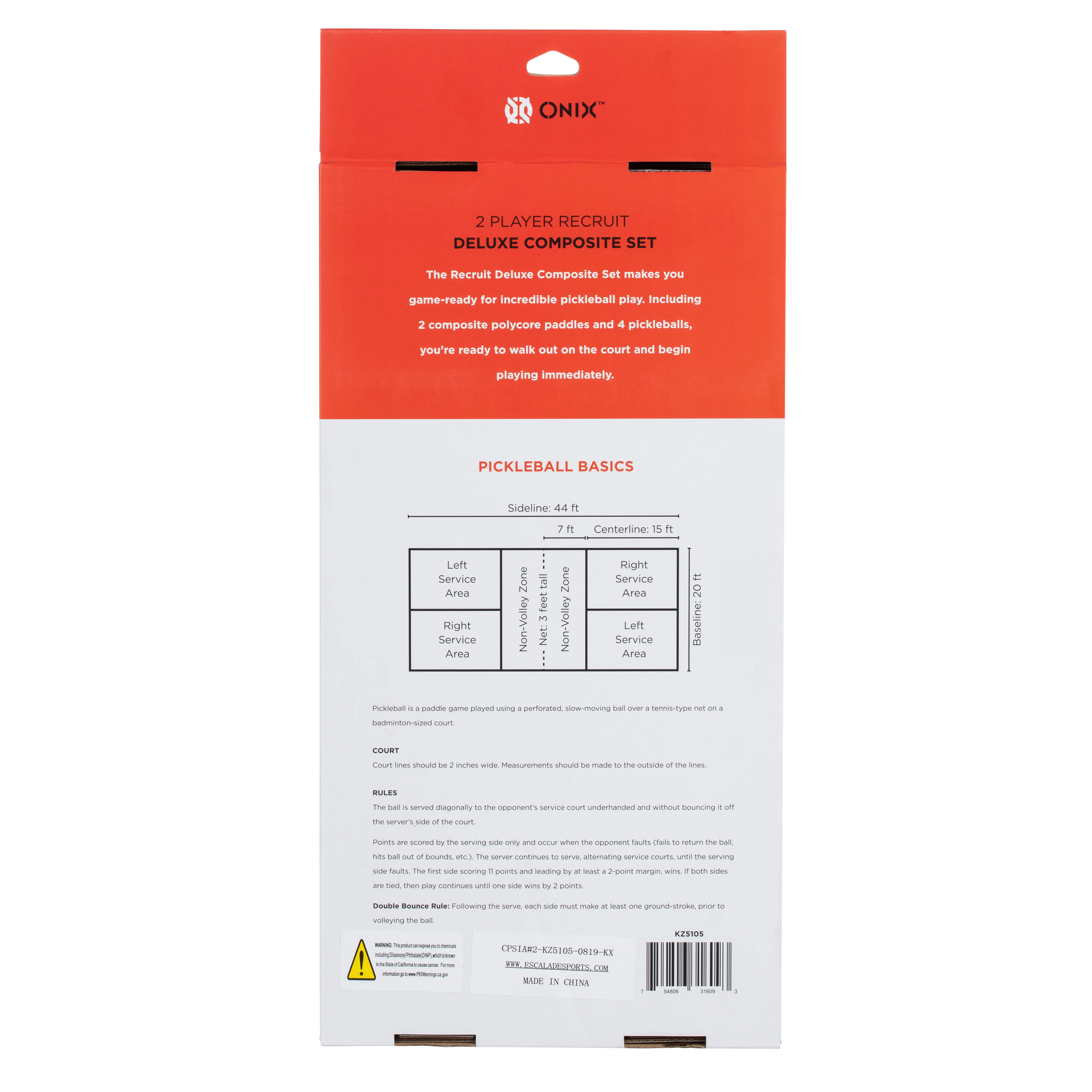 Recruit Composite Pickleball Set - Image 8